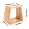 Vintage Teapot Insulation Rack Solid Wood Coffee Holder Universal Teapot Heating Base  Coffee Shop