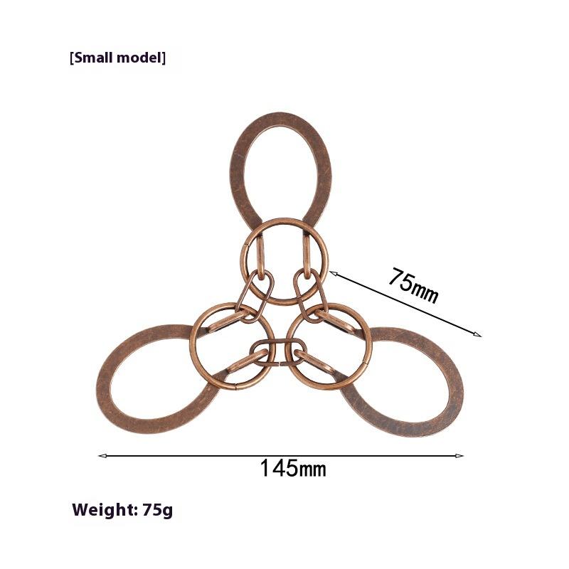 1 Piece 3D Metal Puzzle Brain Teaser Ring Removal Adults Kids Iq Challenge Games Horseshoe Lock Old Lock Shackles Solution Wit