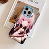 Чехол для мобильного телефона Holo Mori Calliope Jelly Двухслойный Светло-голубой для iPhone 17 16 15 14 13 12 11 Air Pro Max Plus Защитный