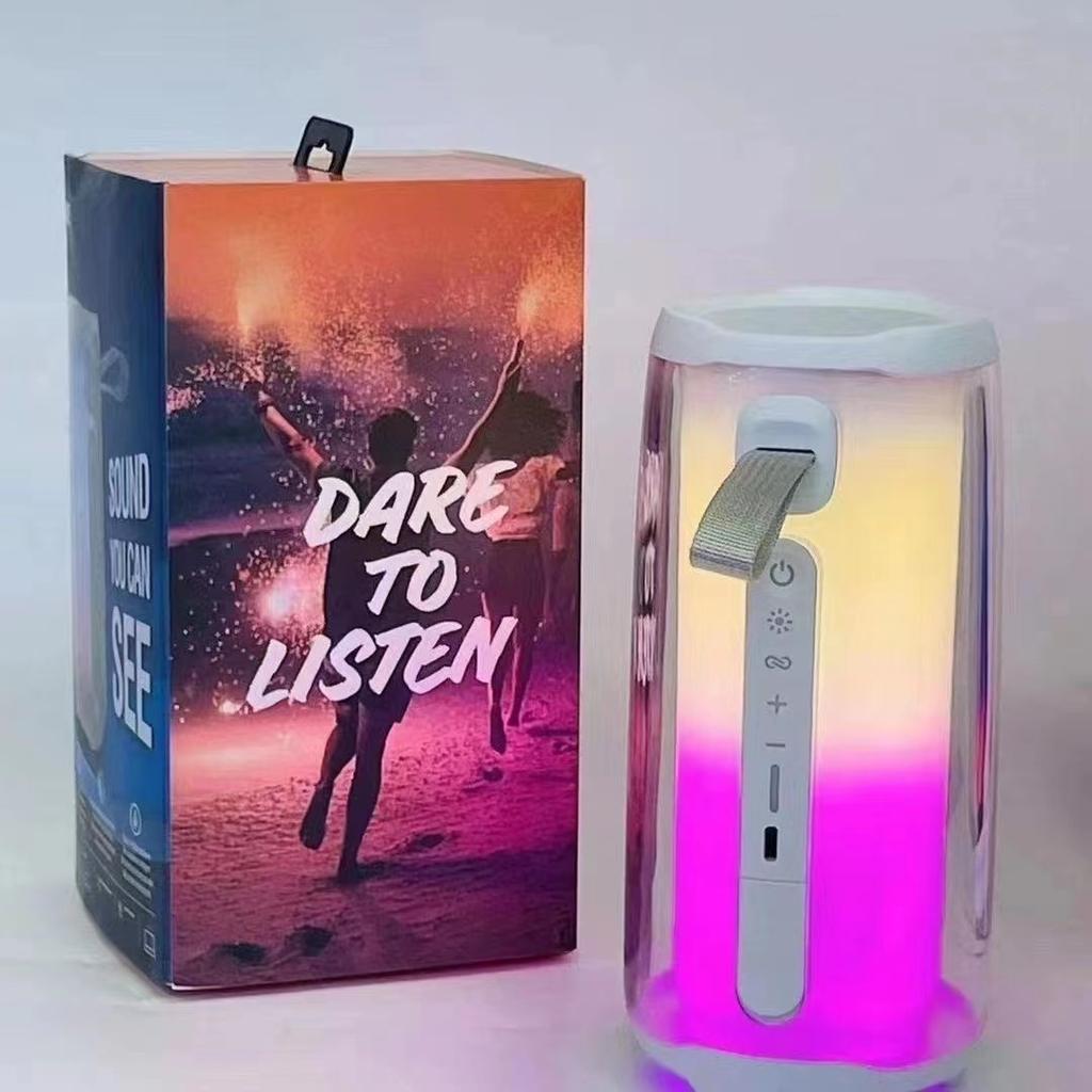Bluetooth-колонка Полноэкранная Цветная Беспроводная Bluetooth-колонка RGB Цветная Светящаяся Сабвуфер