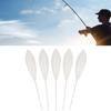 5PCS Lightweight Bombarda Float Acrylic Spinning Float Durable Casting Bobbers  Bass Fishing
