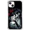 Чехол для телефона Kiss Skull для iPhone 14, Крутой чехол-скелет Sugar Skull Girl для девушек, женщин, мужчин, Уникальный модный чехол-бампер из ТПУ для iPhone 14