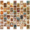 50 карточек для декора стен на День Благодарения для сезона урожая: Кленовые листья, Тыквы, Индейки, Декор для спальни в помещении Позиции