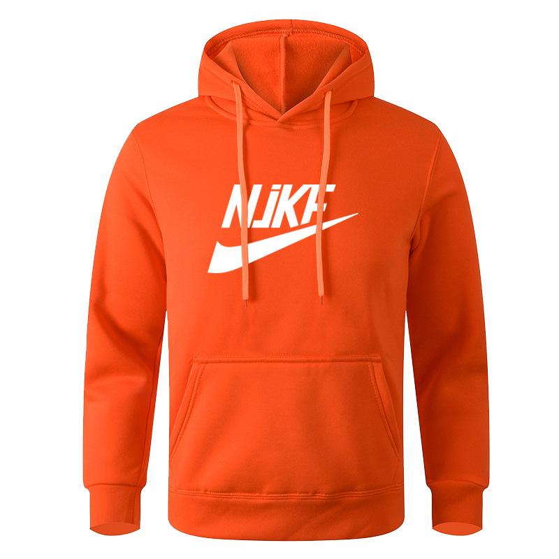 New men's and women's autumn and winter fleece hoodie jacket NjKF mother print foreign trade leisure sports hoodie trendy men's