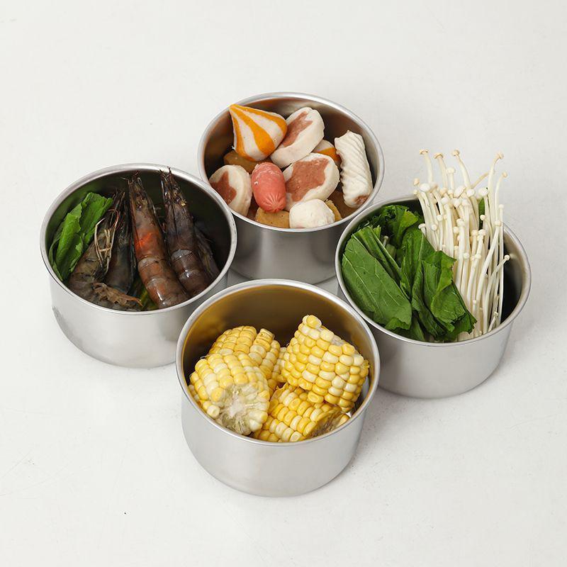 Подносы для хранения продуктов из нержавеющей стали, прямоугольные подносы для колбасы, лапши, фруктовой тарелки с крышкой, органайзеры для домашней кухни, контейнер для еды