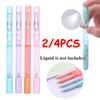 2/4Pcs Spray Pen Portable Refillable Spray Bottle Writing Pens School Office Gel Pens Students Supply Color Random