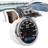 85мм Лодочный Тахометр с Указателем Красная Подсветка Нержавеющая Сталь IP67   для Автомобиля Грузовика
