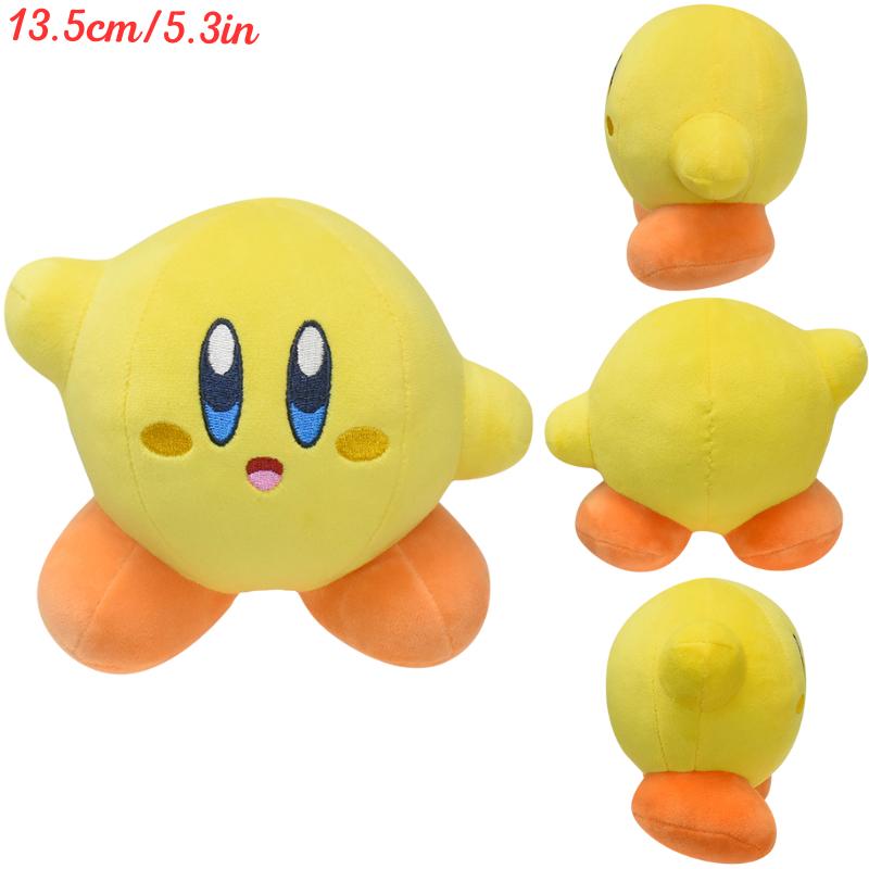 Star Kirby Kawaii Soft Plush Toys Cute Anime Kirby Waddle Dee Doo Stuffed Animals Plushies Peluche Dolls Birthday Gifts Kids