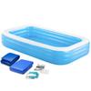 Inflatable Family Pool 305 X 183 X 56 Cm 3 In 1 Bestway 54009