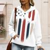 Plus Size Ladies Drawstring Hooded Sweatshirt Long Sleeve Loose Soft Casual Fashion Daily Top