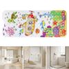 Bathtub Mat Cartoon Printed Anti-Slip with Drainage Holes Strong Suction Cups Safe Fun Bathing Experience Children Shower Mat