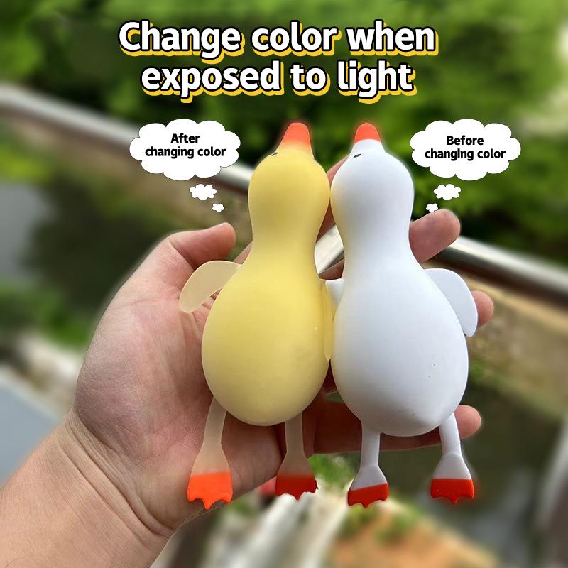 Антистресс Игрушка Меняющая цвет Милый Кролик Сердечко Сжималка Непоседа Игрушки Мялка Антистресс Смешная Снятие стресса Для ребенка Взрослого Подарок