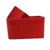 Women Multi Compartments Organizer Felt Removable Makeup Cosmetic Insert Bag
