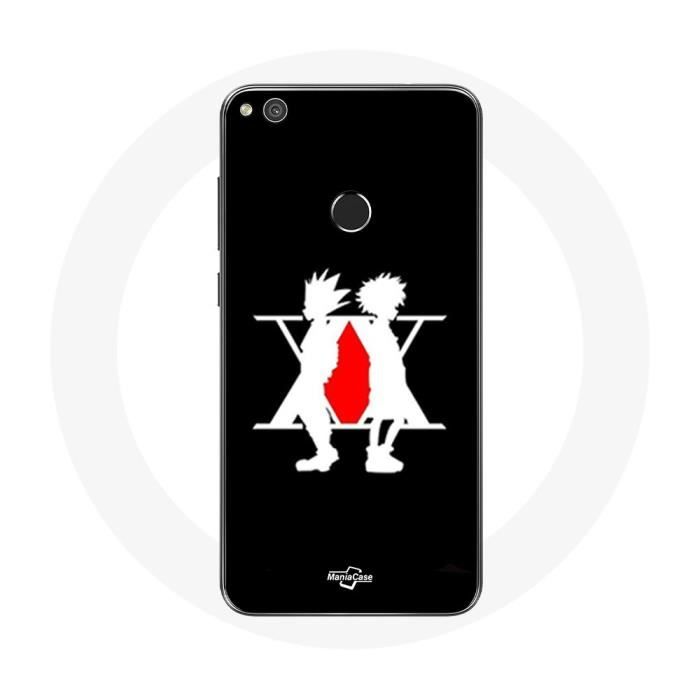 Coque pour Huawei P8 Lite 2017 Hunter x Hunter Manga Logo Noir