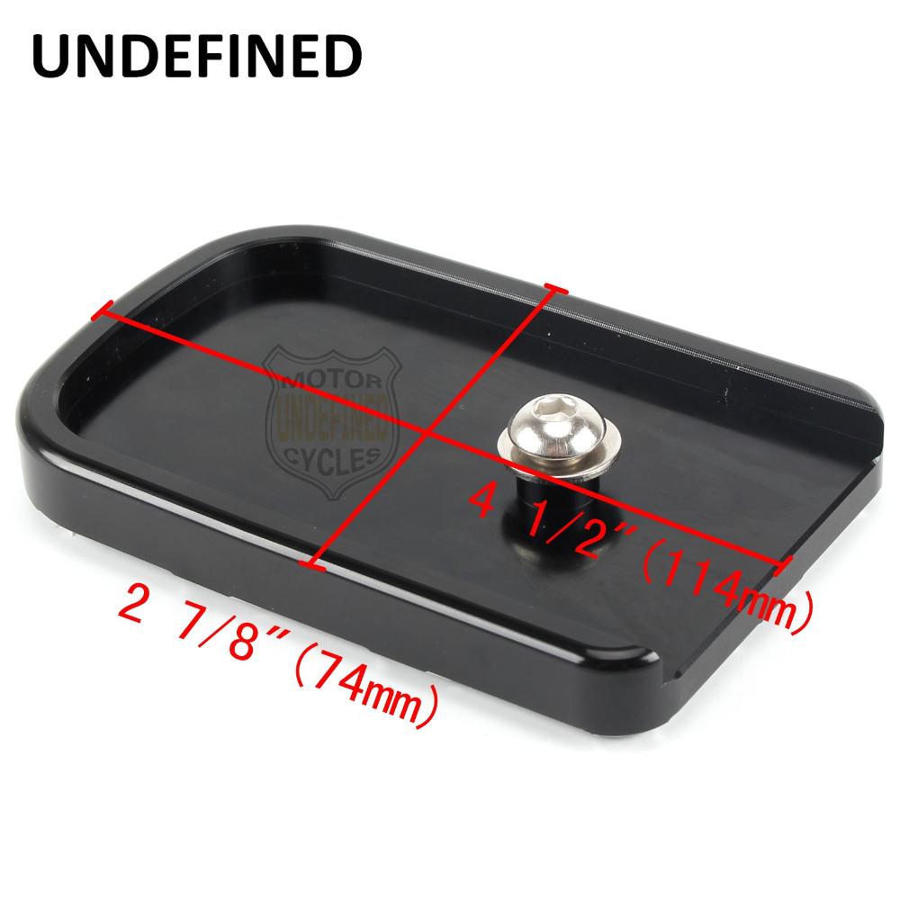 Накладка на педаль тормоза с ЧПУ, большие подножки, подушечки для Harley Touring Road King Electra Street Glide Softail Fat Boy Dyna FLD Trike