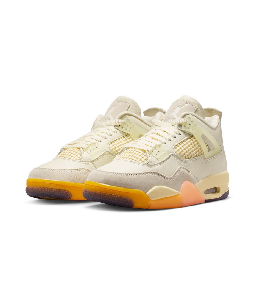 Nike Air Jordan 4 Retro Bird Of Paradise W - Coconut Milk:Bright Mango:Muslin / Hv0823-101