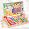 Wooden Children's Early Education Power Color Ball Homing Game Kindergarten Color Classification Cognitive Hands-on Ability Training Toy