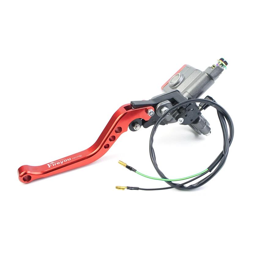 22mm 7/8 Motorcycle Handlebar Master Cylinder Levers Brake Hydraulic Clutch Pump for Honda SH 125 Yamaha Aerox Kawasaki Pitbike
