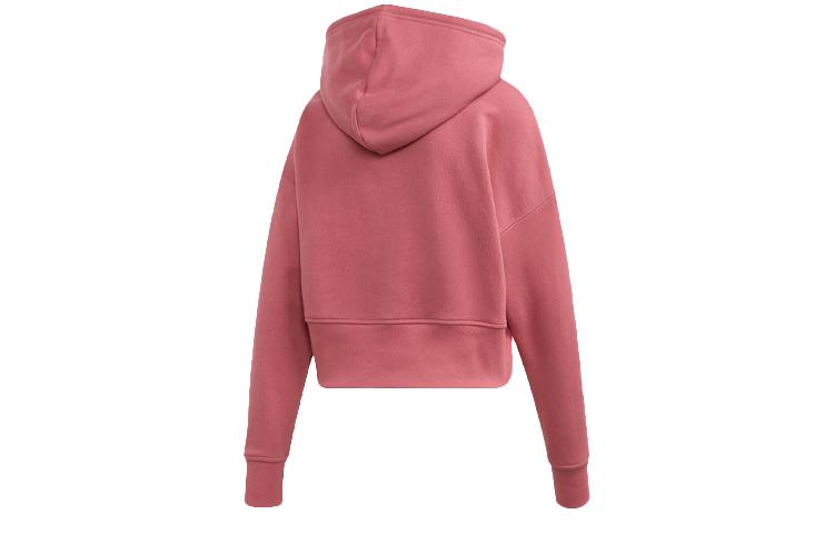 Women's Adidas Originals RYV Sweatshirts Women's Dark Reddish Purple Hooded Moderate Regular