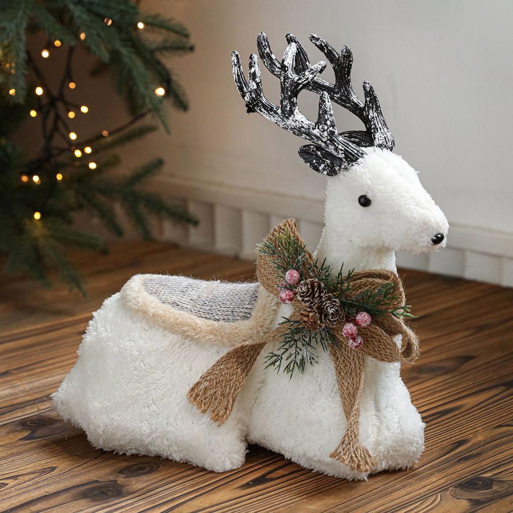 Кукла Лось Кукла Дом Торговый центр Оформление витрины Рождественские украшения Украшения для рождественской елки