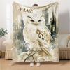 Custom Name Harry Potter Night blanket for Couch & Bed, Plush Cozy Fuzzy Blanket Super Soft & Warm Blankets for Fall and Winter. 090881