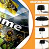 Custom Name Personalized Borussia Dortmund Print Umbrella, Auto Open Close, 8‑Rib Sturdy Frame, Commute Camping Hiking Use, Birthday Gift