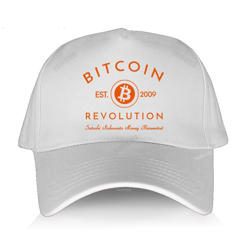 Хлопковые кепки, подростковая шляпа Bitcoin Revolution, забавный дизайн, спортивная шляпа, шляпа от солнца с деньгами, модная бейсболка унисекс в стиле милитари