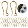 Pack of 20 Copper Earring Hooks DIY Jewelry Making Supplies Hypoallergenic Earrings Hooks Kit for DIY Enthusiasts