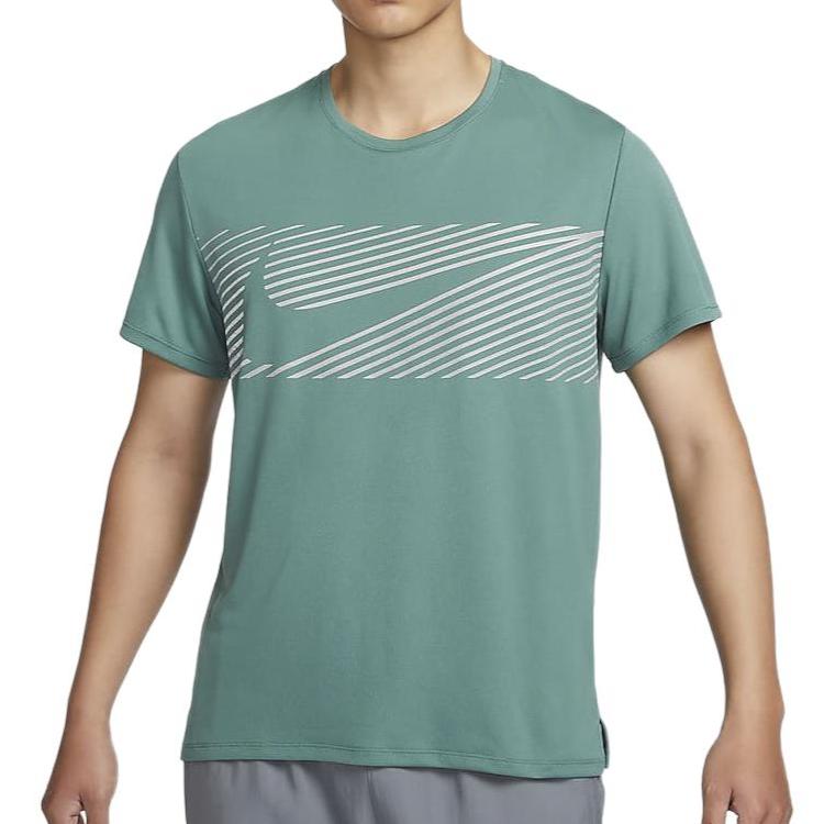Nike Мужская футболка Miler Flash Прибрежный синий FN3052-361