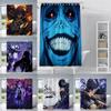 Solo Leveling Shadow King Shower Curtain Waterproof Polyester Fabric Paint Bath Curtains Home Bathroom Decor Curtain With Hook