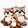 Present Cartoon Raccoon Plush Pillow Raccoon Plush Toy Stuffed Animals Doll Raccoon Stuffed Toys