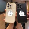 Cute Bunnys Phone Case For Apple Iphone 13 14 Pro 11 12 Mini Max X Xr Xs 8 7 Puls Lambskin Silicone Cover
