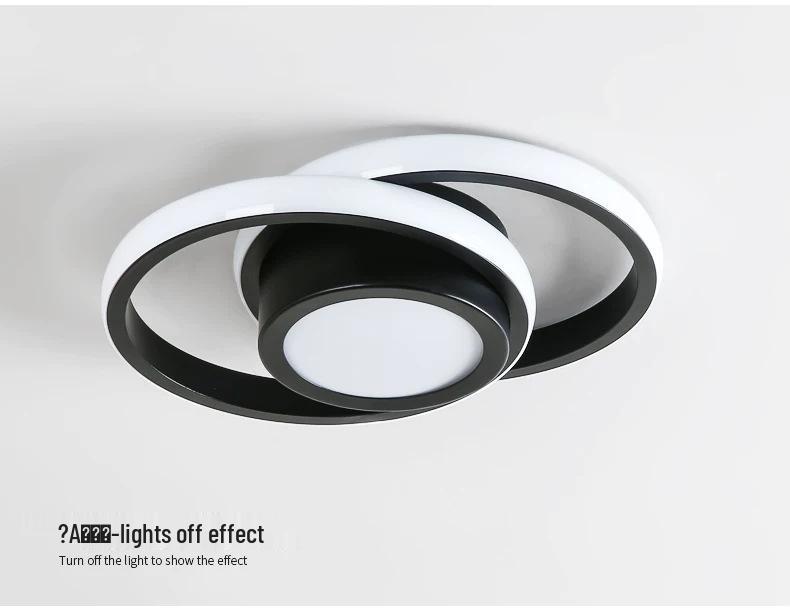 Скандинавский светодиодный потолочный светильник для холла, гардеробной, лестницы, балкона и коридора