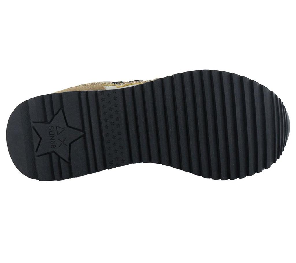 Sun68 Stargirl Glitter Logo - женские кроссовки бежевые Z44210-16 ОРИГИНАЛ