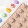 4/18-Cell Walnut Design Mousse Mold Pecan Pistachio Silicone Chocolate Mould Kitchen Bakeware Cake Decor Dessert Baking Tools