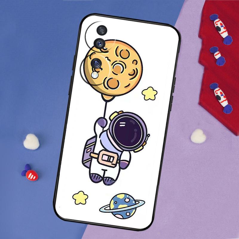 Чехол-космический корабль для астронавта для Honor 200 Pro 50 70 90 X8a X9a X8 X9 X8b X9c X9b Honor Magic 7 Lite 5 6 Pro