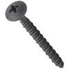 Wakai Sangyo Ruspart Sheet Metal Screws for Wood Substrates, Matte Black, 42mm, 340-Pack, 718442K
