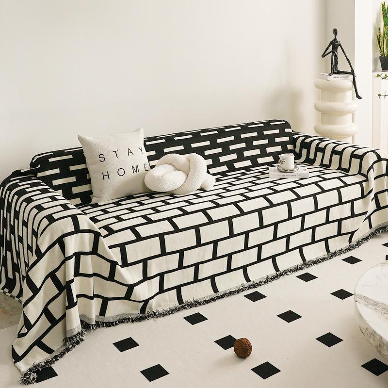 Полотенце для дивана на все времена, нескользящая подушка, новый художественный чехол для дивана, чехол на весь диван