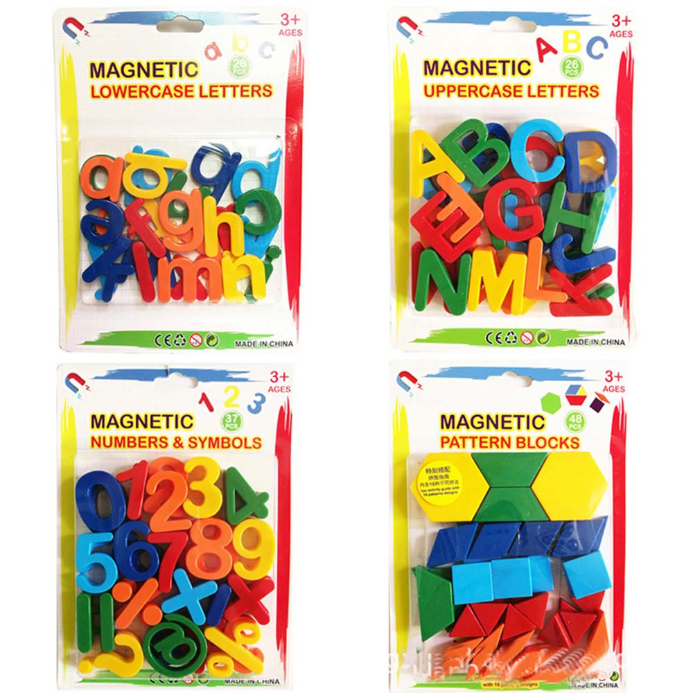 Counting Magnetic Stickers Plastic Refrigerator Stickers Alphabet Letters Stickers Magnetic Digital
