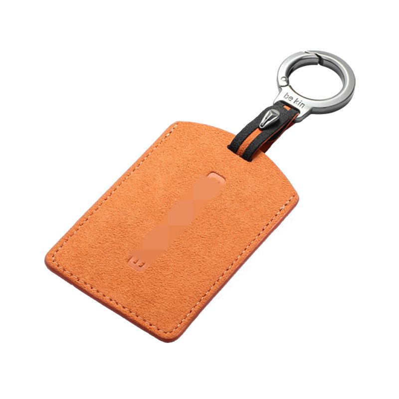 Ключница NFC Xingtu Yaoguang: Замшевый держатель для карт для автомобиля, мужчин и женщин