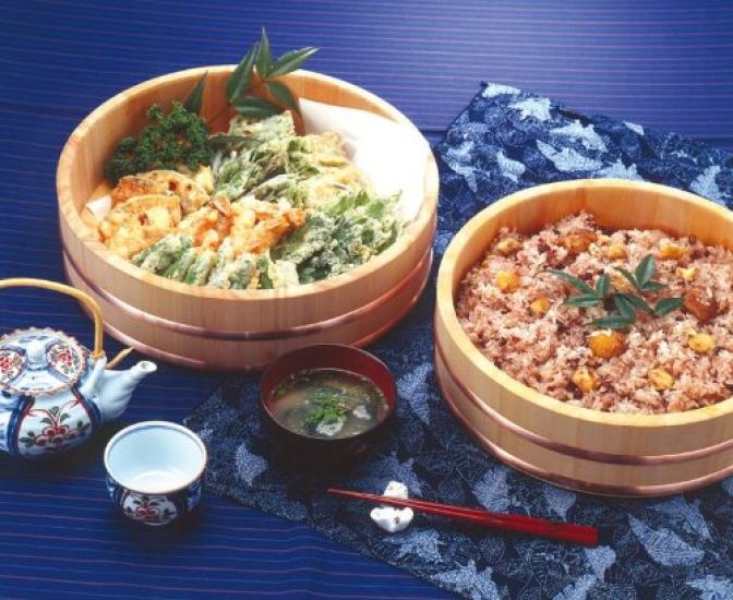 Стол для риса и суши Yamako из натурального дерева 36 см