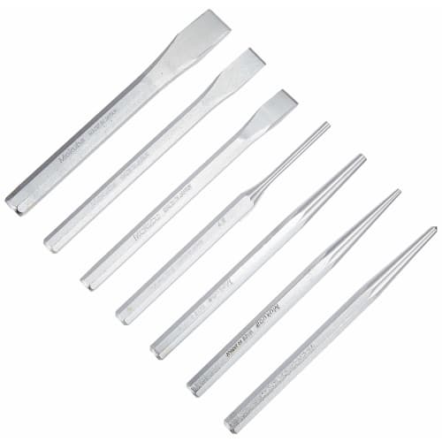 Koyama Cutlery Manufacturing Co., Ltd. Mokuba Brand Chisel Set (Bag) 7-Piece Set No. A-6