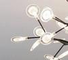 Nordic Firefly Branch Chandelier - Creative Lighting for Living Room or Bedroom
