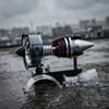 1:14 турбовентиляторных двигателей Rolls-Royce Trent 900 MINI Металлические модели двигателей Домашние модные декоративные украшения Коллекционные предметы Хобби День рождения