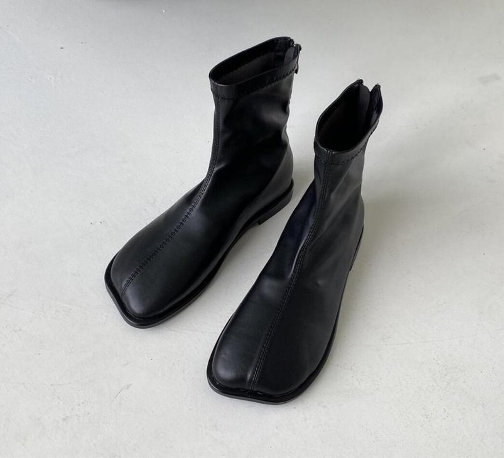 Fashion Woman Elastic Boots Fashion Ladies Flats Ankle Luxury Designer Female Boots Nre Autumn Winter Women's Chelsea Boots 2024