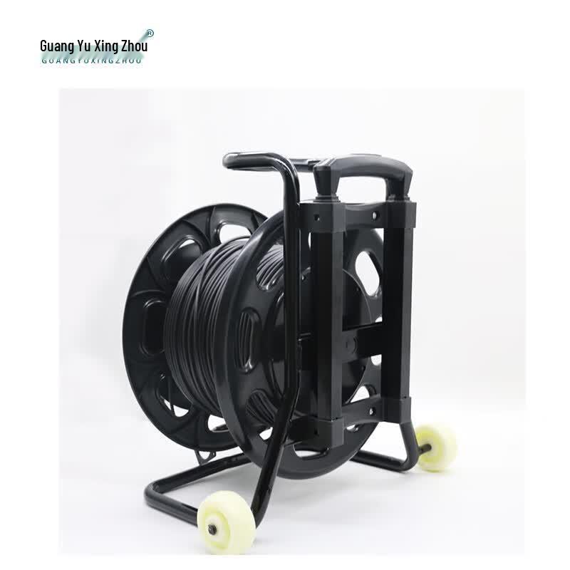 2-Core FC-FC Field Fiber Optic Cable with Dispensing Cart