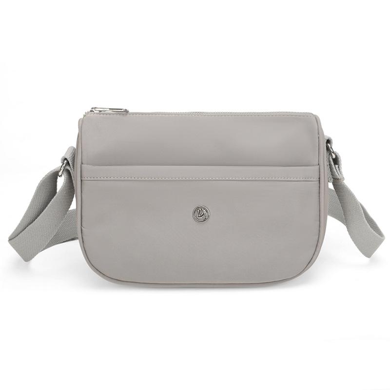 Легкая однотонная нейлоновая сумка кроссбоди Женская сумка Сумка через плечо для мамы