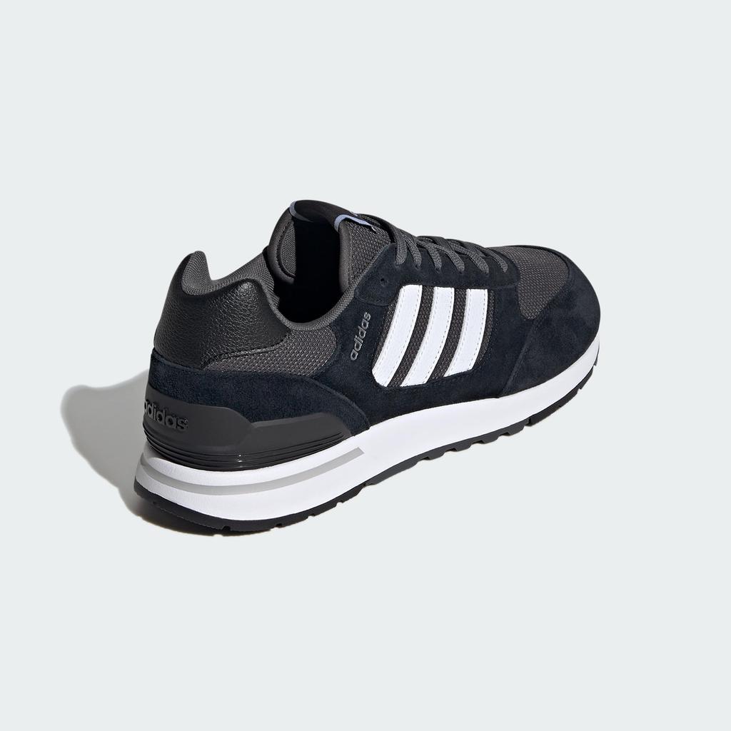 Кроссовки Run 80s NLG92 Core Six cm [Adidas] Черный/Обувь Белый/Серый (ID1260) +27,5