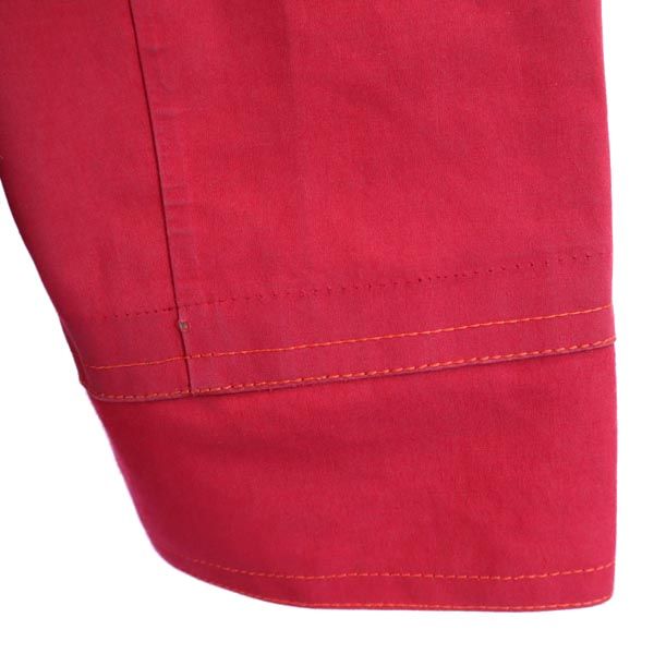 Макинтош Пальто с воротником из нержавеющей стали 32 Красный Ручная работа Женский Б/у