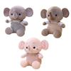 Cartoon Elephant Plush Toy Cute Animal Stuffed Doll Soft Plush Doll Home Decor Grab Machine Doll Throwing Doll For Children Gift
